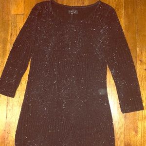 Black sparkle dress